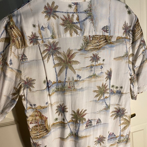 Vintage Tropical Button Down Shirt - Picture 3 of 5